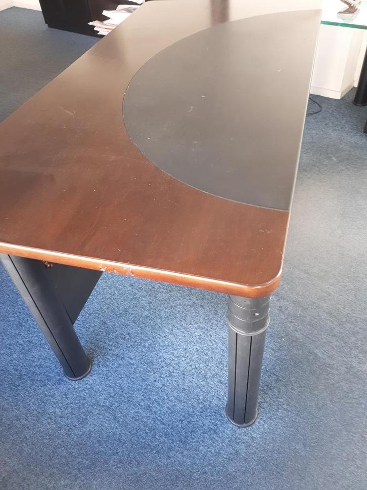 LUXE KANTOOR- BUREAU MEUBEL SET, IN GOEDE STAAT, ZIE 9 FOTOS, Huis en Inrichting, Bureaus, Gebruikt, Bureau, Ophalen