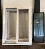 Hefschuifpui | wit | kunststof | schuifpui | op voorraad |, Ophalen, Kunststof, Zo goed als nieuw, 150 tot 225 cm
