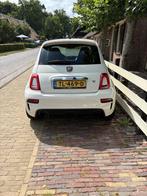 Fiat 500 1.4 Abarth 2008 Wit, Auto's, Zwart, 4 cilinders, Wit, 1010 kg