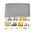 Ledikantdeken Teddydeken Onderweg Wit ANNIdesign 150x100, 100 cm of meer, Info@annidesign.nl, Nieuw, Ophalen of Verzenden