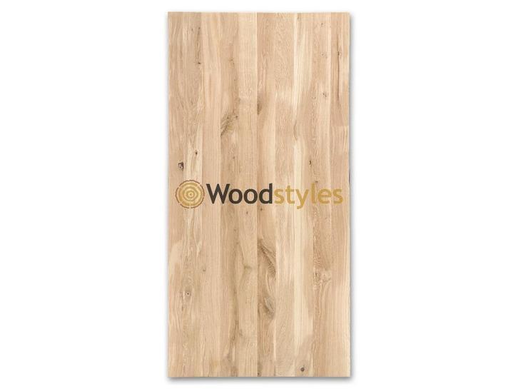 Tafelblad Massief Eiken - Recht - Binnen 7 werkdagen in huis, Huis en Inrichting, Tafels | Eettafels, Nieuw, 50 tot 100 cm, Vijf personen of meer