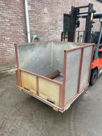 Kiepcontainer heftruck, Ophalen