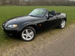 Mazda MX-5 NC 1.8 Exclusive 2007 Zwart, Auto's, Mazda, Achterwielaandrijving, Zwart, 4 cilinders, Cabriolet
