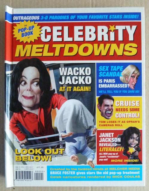 Celebrity pop-up boek Michael Jackson,Paris Hilton en andere, Verzamelen, Muziek, Artiesten en Beroemdheden, Nieuw, Boek, Tijdschrift of Artikel