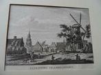 G 210 Amersfoort De Slykpoort Proefdruk Kopergravure, Antiek en Kunst, Ophalen of Verzenden
