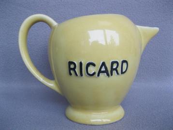 ZELDZAME vintage 1L kruik Ricard geel beschikbaar voor biedingen