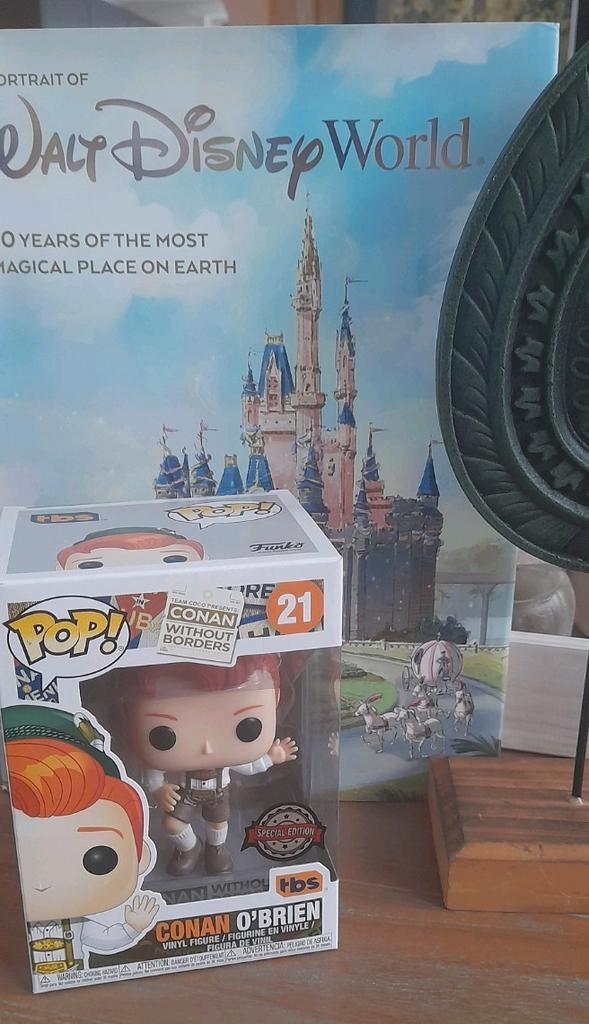 Funko Pop: Conan O'Brien lederhosen 21, Conan without border, Verzamelen, Poppetjes en Figuurtjes, Ophalen of Verzenden