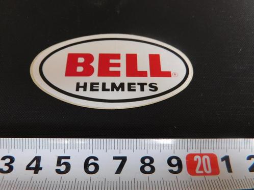 sticker BELL Helmets  logo, Verzamelen, Stickers, Zo goed als nieuw, Bedrijf of Vereniging, Ophalen