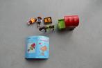 Playmobil 5228 - pony met huifkar - compleet, Ophalen, Zo goed als nieuw