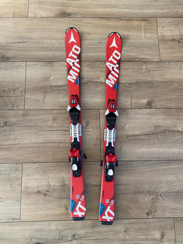 Atomic Redster Kinderski's 120 cm, Ophalen, Gebruikt, 100 tot 140 cm, Carve