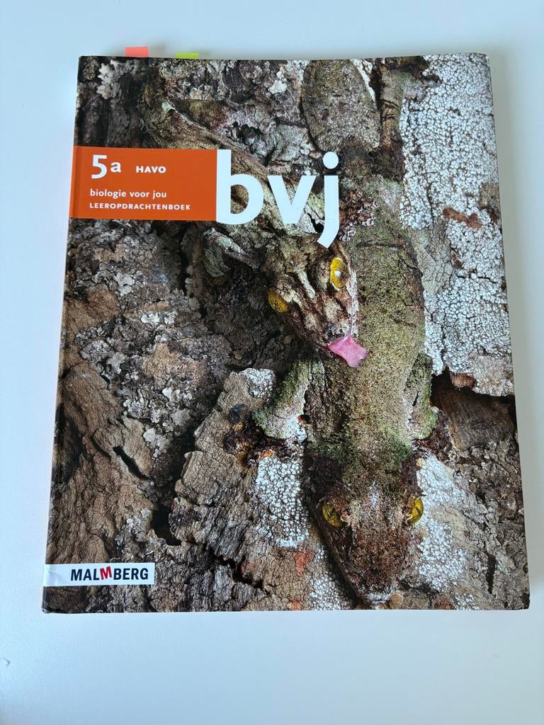 Biologie voor jou 5a HAVO leeropdrachtenboek, Ophalen of Verzenden, Gelezen, HAVO, Biologie