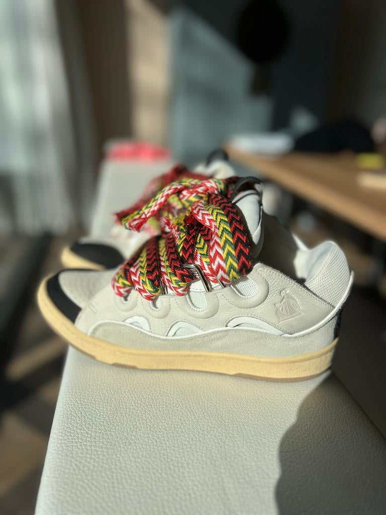 Lanvin Curb Sneakers Maat 44, Kleding | Heren, Schoenen, Wit, Nieuw, Ophalen of Verzenden, Sneakers of Gympen