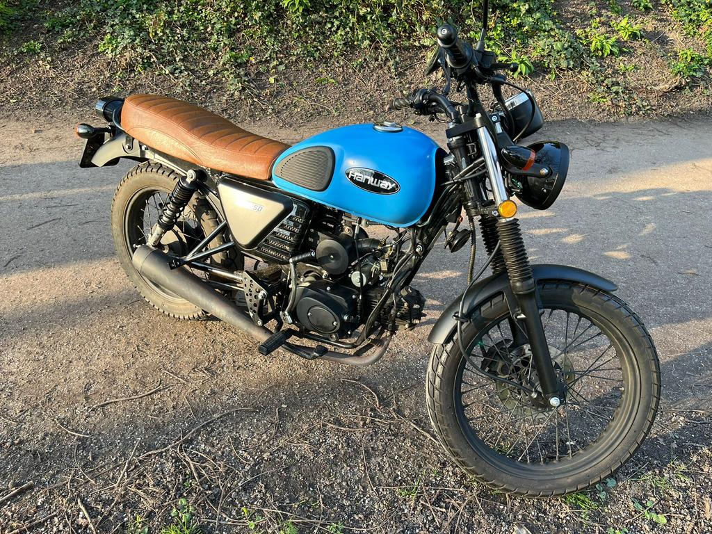 Hanway Raw 50 - 2025 - km 3293, Fietsen en Brommers, Brommers | Overige merken, Ophalen, Maximaal 45 km/u, 49 cc, Zo goed als nieuw