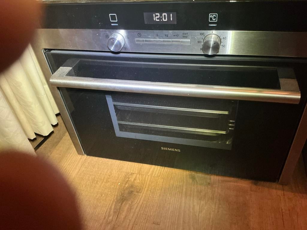 Siemens Inbouw Stoomoven - Perfect voor Gezond Koken izgst, 45 tot 60 cm, Gebruikt, Oven, Ophalen of Verzenden