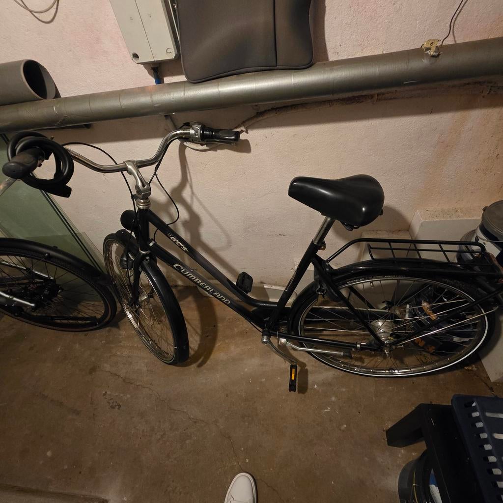 Cumberland Damesfiets - Zwart, Gebruikt, Versnellingen, Trommelrem, Ophalen, Overige merken