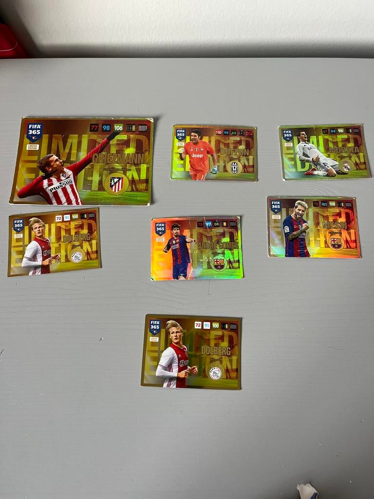Speciale Voetbalplaatjes - FIFA 365 Limited Edition, Ophalen, Gebruikt, Buitenlandse clubs, Poster, Plaatje of Sticker