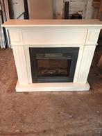 Elektrische sfeerhaard met ombouw - geeft ook warmte, Ophalen, Gebruikt