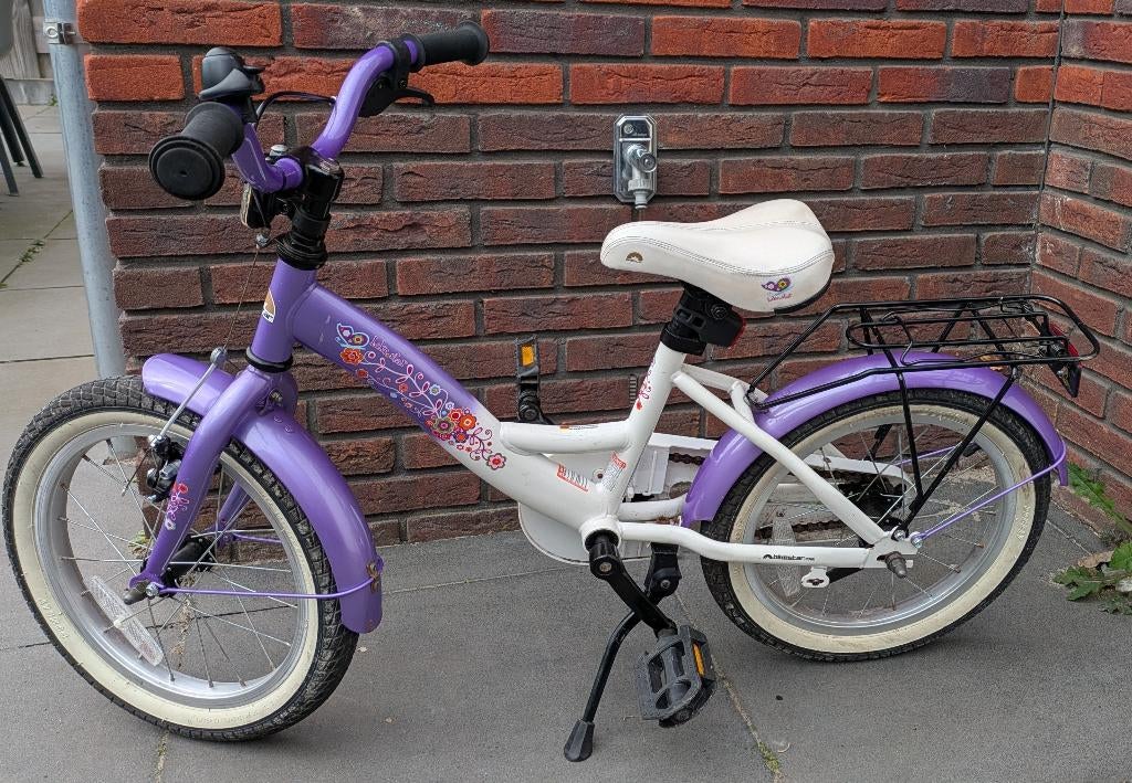 Meisjesfiets 16 inch Bikestar, Fietsen en Brommers, Fietsen | Meisjes, Ophalen, Gebruikt, 16 inch, Bikestar