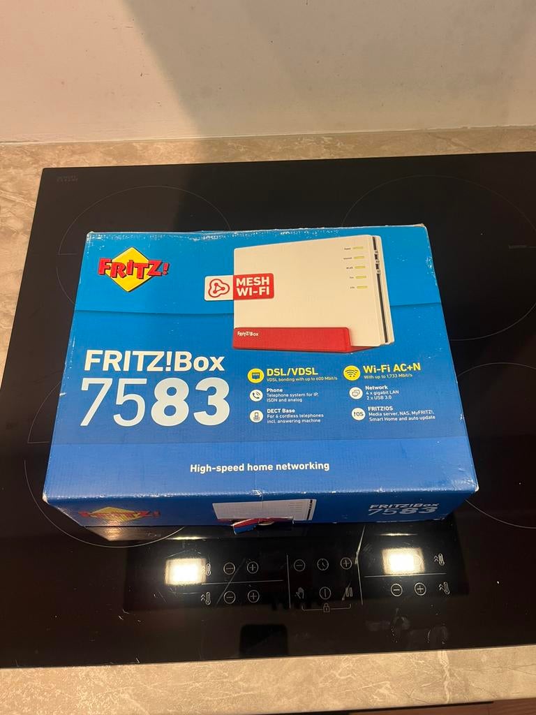 Fritzbox 7583 Nieuw in de doos, Ophalen of Verzenden, Nieuw