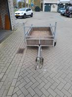 te koop gegalvaniseerde aanhanger, Ophalen, Gebruikt