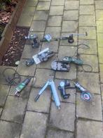 Diverse gereedschappen, waaronder slijptol en vetspuit, Ophalen of Verzenden, Gebruikt