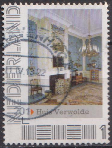 Verwolde O. ADV. no.47 R., Verzenden, Na 1940, Gestempeld