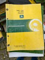 John Deere 7600/7700/7800 Trekkers Bedieningshandleiding, Ophalen of Verzenden, Gelezen, Overige onderwerpen