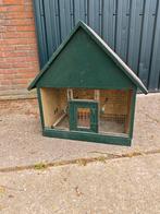 Groene vogel kooi, Ophalen, Zo goed als nieuw, Hout, Vogelkooi