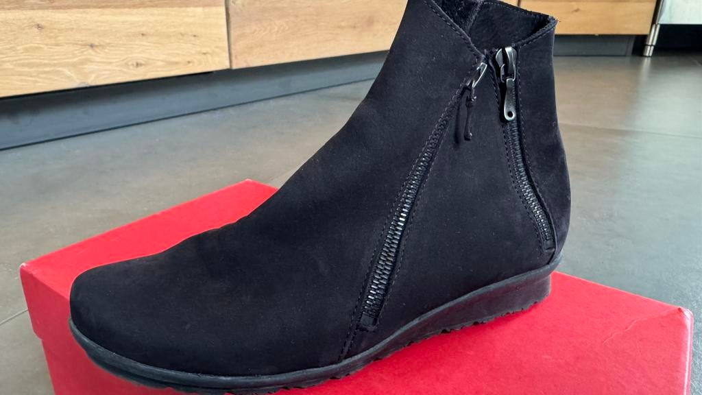 Arche BARATA enkellaarsjes zwart – maat 36, Ophalen of Verzenden, Zo goed als nieuw