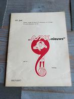 Ajax nieuws 40 jaar editie 1917-1957 jubileumeditie, Ophalen of Verzenden, Zo goed als nieuw, Ajax