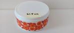 Grote Vintage Arcopal Lotus schaal oranje 21 cm jaren 70, Eu, Gebruikt, Eu, Ophalen of Verzenden
