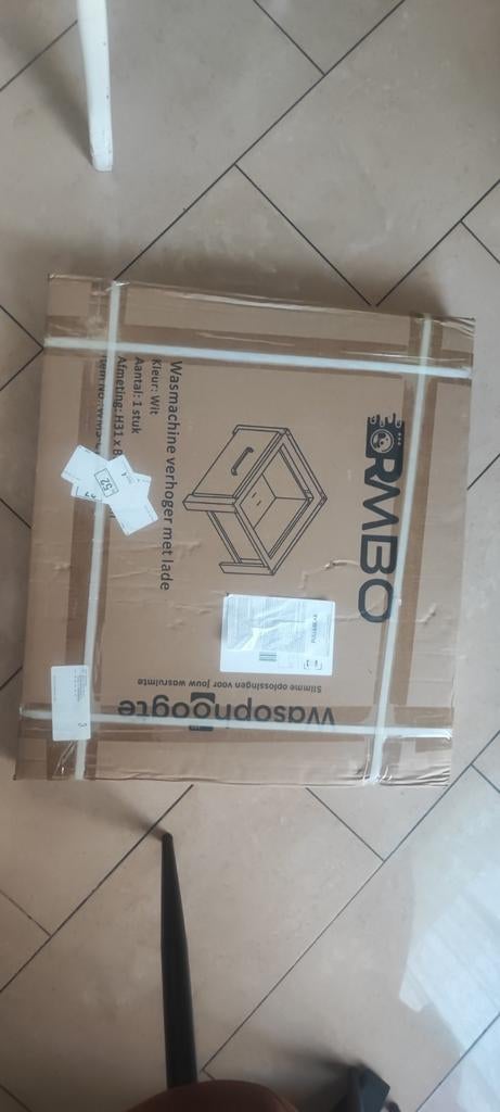 Wasmachine verhoger met lade, Witgoed en Apparatuur, Ophalen of Verzenden, Nieuw, 1200 tot 1600 toeren, 85 tot 90 cm