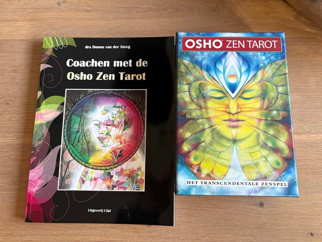Osho Zen Tarot Set: Kaarten en Coachingsboek, Ophalen of Verzenden, Zo goed als nieuw, Tarot of Kaarten leggen, Instructieboek