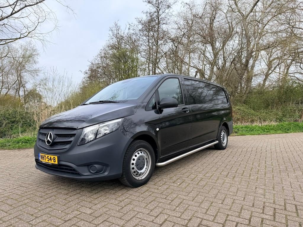 Mercedes Benz Vito 114 CDI AUT | AC | CC | Trekh | BTW auto, Auto's, Bestelauto's, Euro 6, 4 cilinders, 2000 kg, Zwart