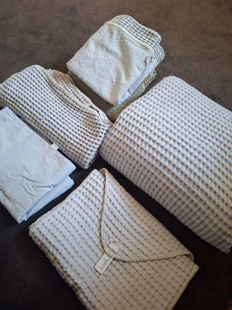 Koeka pakket met teddy ledikant deken, Kinderen en Baby's, Ophalen of Verzenden, Gebruikt, 100 cm of meer, Deken