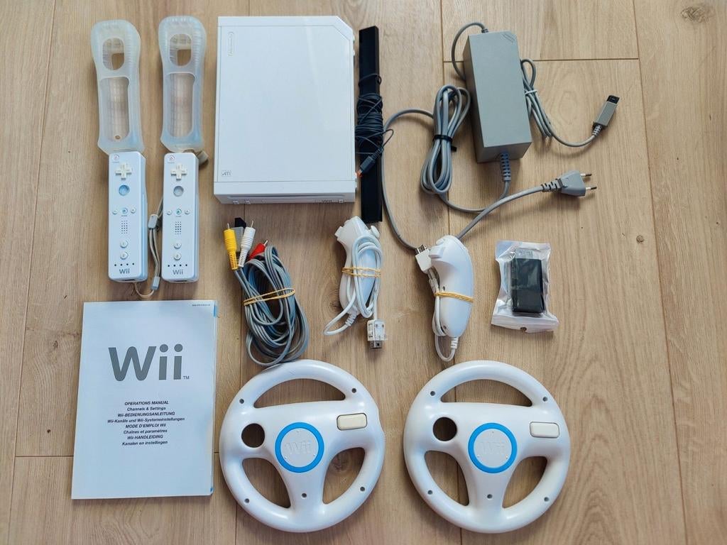 Gave Nintendo Wii set met heel veel spellen, Ophalen of Verzenden, Zo goed als nieuw