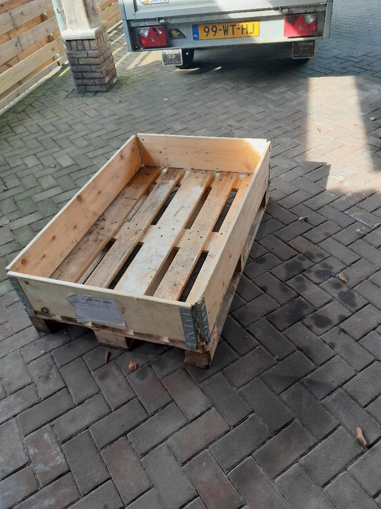 opzetstukken europallet, Ophalen, Zo goed als nieuw