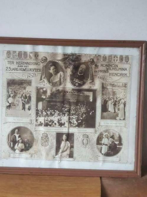 25 jarig huwelijksfeest Koningin Wilhelmina Prins Hendrik 26, Ophalen
