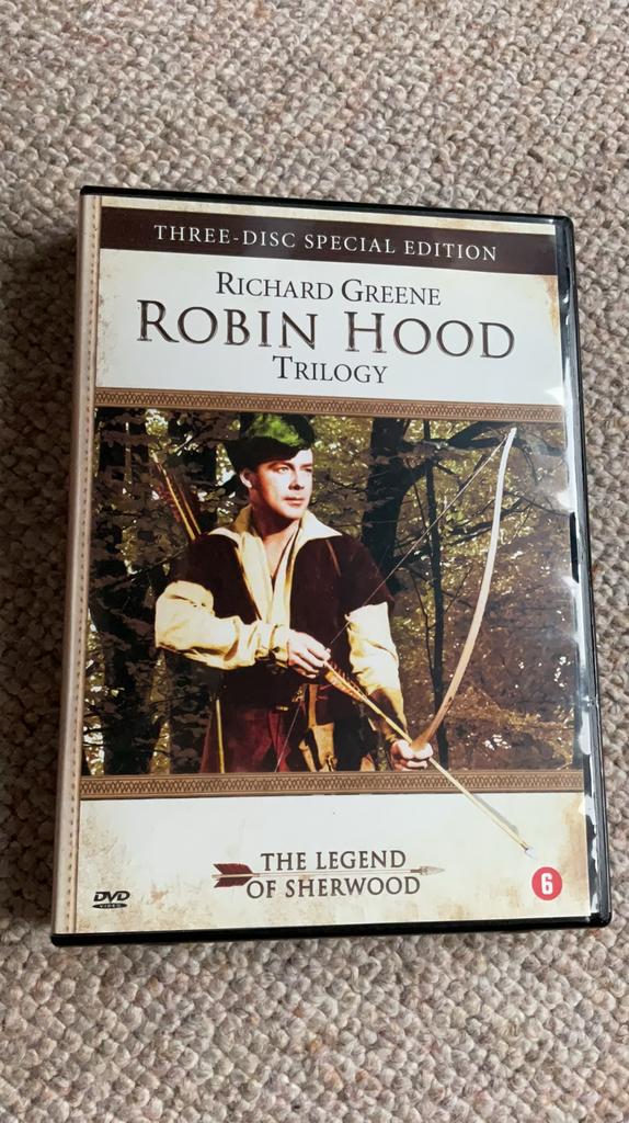 ROBIN HOOD Trilogy., Cd's en Dvd's, Dvd's | Tv en Series, Boxset, Ophalen of Verzenden, Zo goed als nieuw, Actie en Avontuur