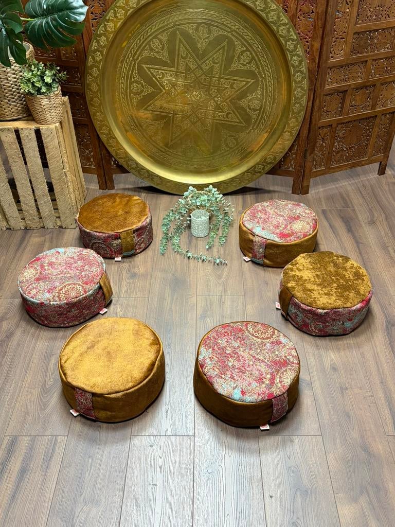 Meditatiekussens - yoga kussens – boekweit vulling, ., Nieuw, Ophalen of Verzenden, Made by myself