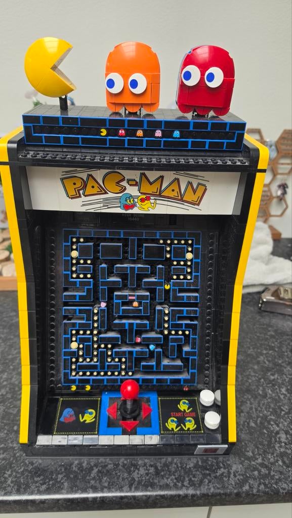 Pac-Man Arcade Bouwset, Ophalen of Verzenden, Zo goed als nieuw