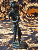 Prachtig origineel antiek beeldje uit India van Naga brons., Antiek en Kunst, Ophalen of Verzenden