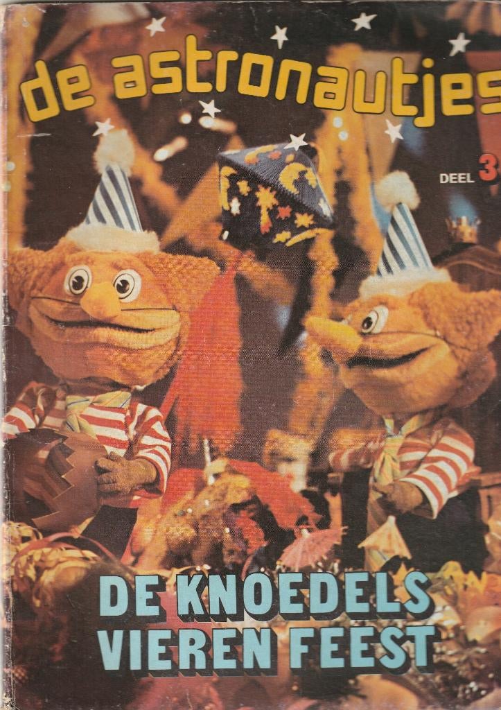 De astronautjes de knoedels vieren feest oud boekje, Ophalen of Verzenden, Gelezen, Fictie algemeen
