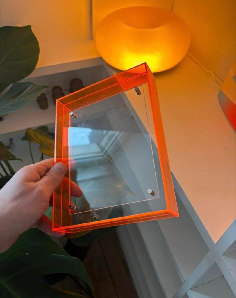 Retro lijst, Ophalen of Verzenden, Hout, Minder dan 50 cm