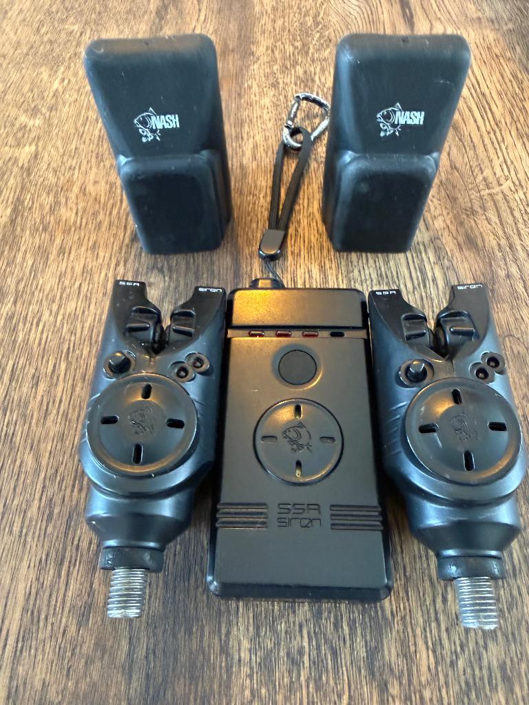 Nash s5r 2 stuks beetmelders en 1 ontvanger, Ophalen of Verzenden, Zo goed als nieuw, Overige typen