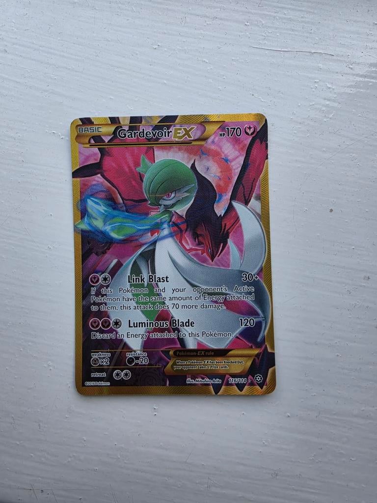 Gardevoir ex 116/114 pokemonkaart, Ophalen of Verzenden, Zo goed als nieuw