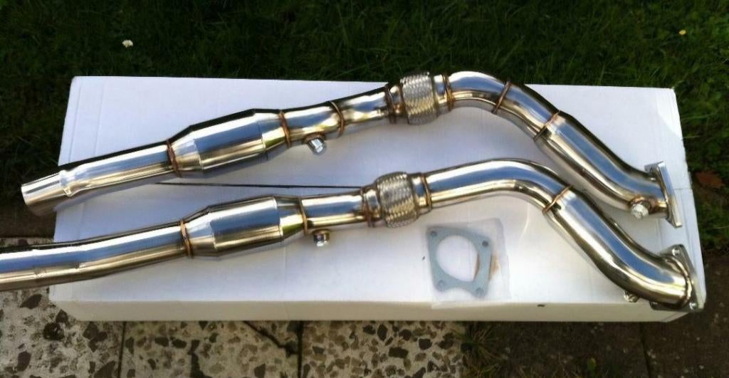 Uitlaat downpipe sport kats AUDI RS6 4B C5 4.2 V8 BITURBO ZI, Ophalen of Verzenden
