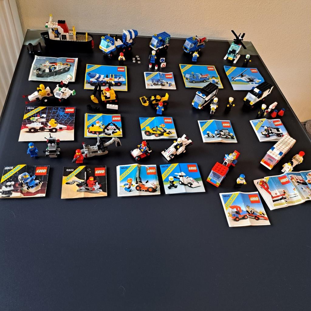 Legoland grote set vintage lego! Met allemaal kleine setjes., Ophalen of Verzenden, Zo goed als nieuw, Lego