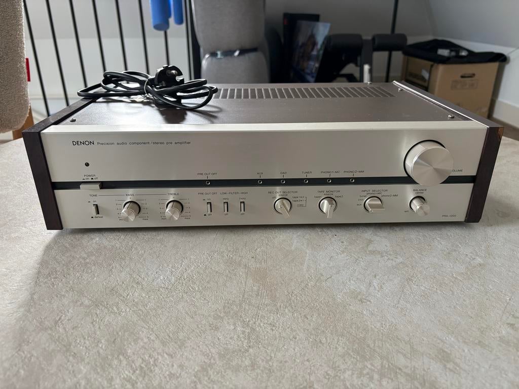 Denon PRA-1000 voorversterker, Ophalen, Gebruikt, Denon, Minder dan 60 watt