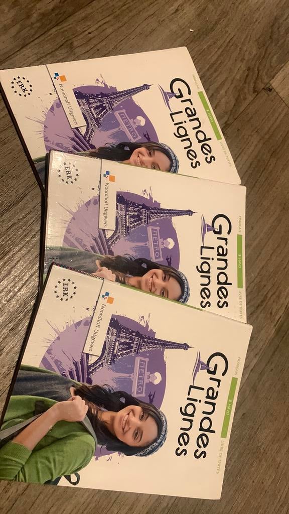 Grandes lignes, 3 havo, Ophalen of Verzenden, Zo goed als nieuw, HAVO, Frans